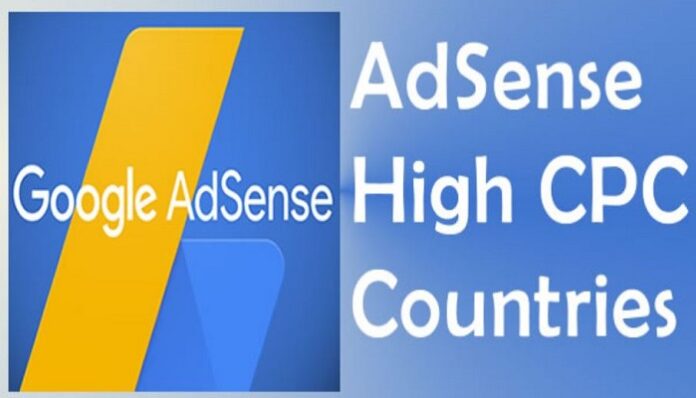 Google AdSense High CPC Countries